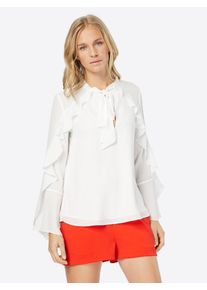 Bardot, Damen Top 'BOW FRILL', Weiß