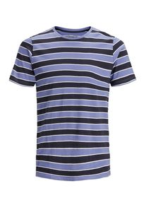Jack & Jones JACK & JONES, Herren T-Shirt, Blau / Helllila