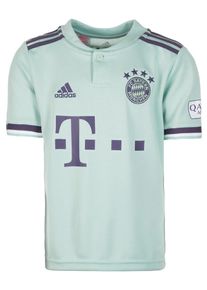 adidas Performance, Fußballtrikot 'FC Bayern 18/19 Auswärts', Dunkelblau / Jade