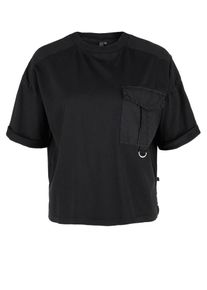 Q/S Designed By, Damen Shirt, Schwarz