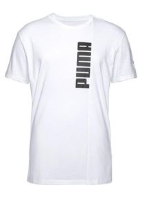 Puma, Herren Shirt 'Energy Triblend', Schwarz / Offwhite