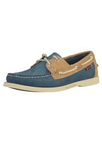 Sebago, Herren Halbschuhe, Himmelblau / Hellbraun