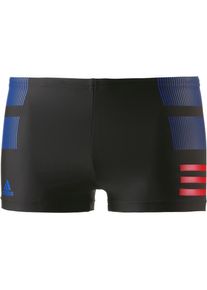 adidas Performance, Herren Kastenbadehose, Blau / Rot / Schwarz
