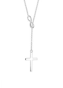 Elli, Damen Halskette 'Infinity', Silber