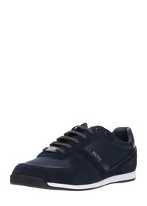 BOSS, Herren Sneaker 'Glaze_Lowp_mx', Navy