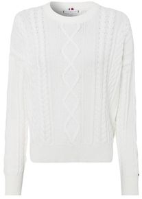 Tommy Hilfiger, Damen Pullover 'Karisa', Offwhite