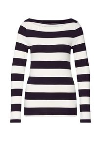 GAP, Damen Shirt, Schwarz / Naturweiß