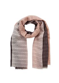 Codello, Damen Schal, Beige / Kastanienbraun / Pastellorange