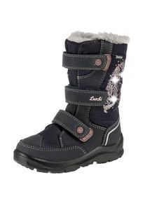 Lurchi, M&auml;dchen Winterstiefel, Nachtblau / Hellbraun