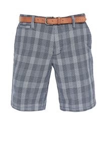 s.Oliver RED LABEL, Herren Chino-Bermuda, Rauchblau / Rauchgrau