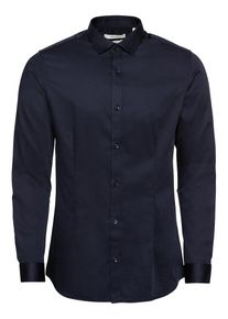 Jack & Jones JACK & JONES, Herren Hemd 'jjprPARMA SHIRT L/S NOOS', Navy