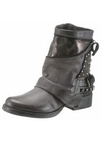 Arizona, Damen Bikerboots, Grau