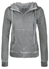 Better Rich, Damen Sweatjacke 'Shelby', Dunkelgrau