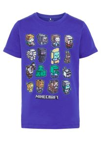 name it, Minecraft T-Shirt, Indigo