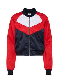 Urban Classics, Damen Jacket, Navy / Rot / Weiß
