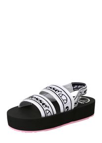 Ellesse, Damen Sandale 'GIGLIO TEXT AF', Schwarz / Weiß