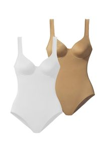 Nuance, Damen Body (2 Stück), Sand / Weiß