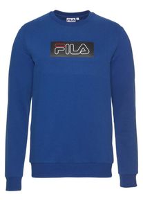 Fila, Herren Sweatshirt, Blau / Feuerrot / Schwarz / Wei&szlig;