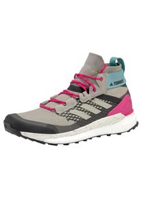 adidas Performance, Herren Sneaker 'Terrex Boost Free Hiker', Sand / Hellblau / Pink / Schwarz