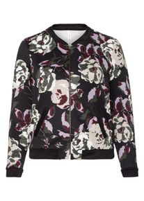 SheeGOTit, Damen Jacke, Grünmeliert / Weinrot / Schwarz