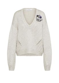 Guess, Damen Strickpullover 'ABIGAIL', Grau