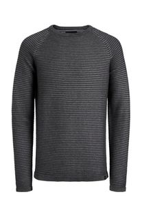 Jack & Jones JACK & JONES, Herren Pullover 'JCOWIND', Dunkelgrau
