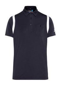 J. Lindeberg J.Lindeberg, Herren 'Dolph slim TX' Jersey Poloshirt, Dunkelblau / Weiß