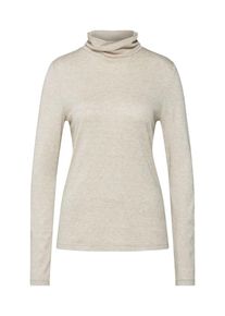 Only, Damen Pullover 'ASHLEY L/S HIGHNECK TOP BOX JRS', Beige