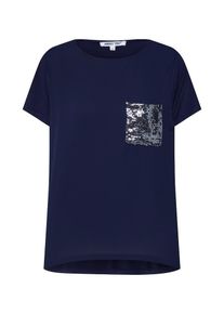 ABOUT YOU, Damen Shirt 'Nika', Dunkelblau