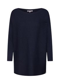 Tom Tailor Denim, Damen Pullover 'Ottoman', Dunkelblau