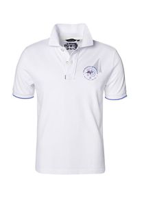 Code-Zero, Herren Polo 'SS Barthelemy', Wei&szlig;