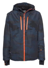 Brunotti, Herren Skijacke 'ZODIAC', Blau / Dunkelgrau / Schwarz