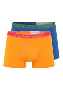 Calvin Klein Underwear, Herren Boxershorts, Blau / Orangerot