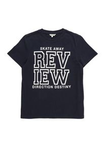 REVIEW for Teens, Shirt 'TB-19-T208', Kobaltblau / Weiß