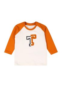 name it, Longsleeve 'NBMNALASSE', Orange / Wei&szlig;