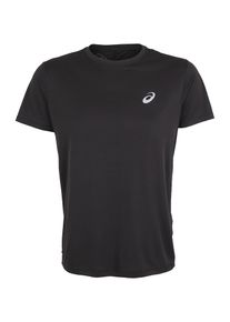 asics, Herren Laufshirt 'SILVER', Schwarz