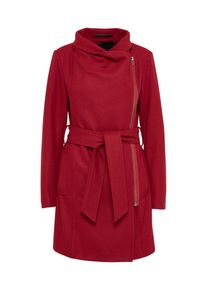 Mbym, Damen Asymmetrischer Mantel 'Mika', Rot