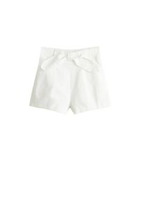 Mango Kids, M&auml;dchen Shorts 'Second', Wei&szlig;