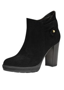 Evita, Damen Stiefelette, Schwarz