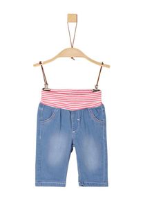 s.Oliver Junior, Mädchen Jeans, Blue Denim / Rosa / Weiß