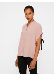 Véro Moda VERO MODA, Damen Hemd, Rosa / Schwarz