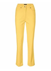 Heine, Damen Jeans, Gelb