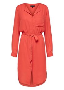 Selected Femme, Damen Kleid, Orangerot