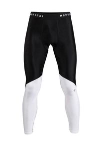 MOROTAI, Herren Sport-Leggings 'Performance', Schwarz / Weiß