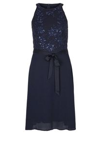 s.Oliver BLACK LABEL, Damen Kleid, Kobaltblau
