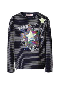 Desigual, Mädchen Langarmshirt, Nachtblau / Limone / Limette / Pink / Silber