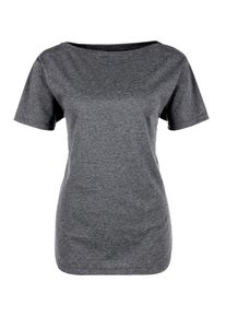 S.Oliver Active, Damen Oversized T-Shirt, Schwarzmeliert
