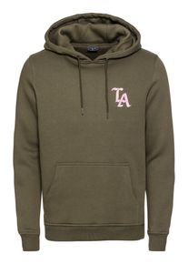 Mister Tee, Herren Sweatshirt 'LA', Oliv / Rosa