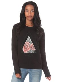 Volcom, Damen 'Sound Check' Sweatshirt, Schwarz