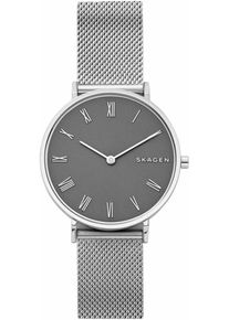 Skagen, Damen Quarzuhr 'HALD', Dunkelgrau / Silber